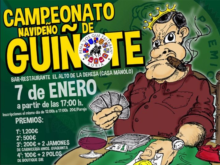 Campeonato navideño de guiñote de la Peña Los Que Faltaban