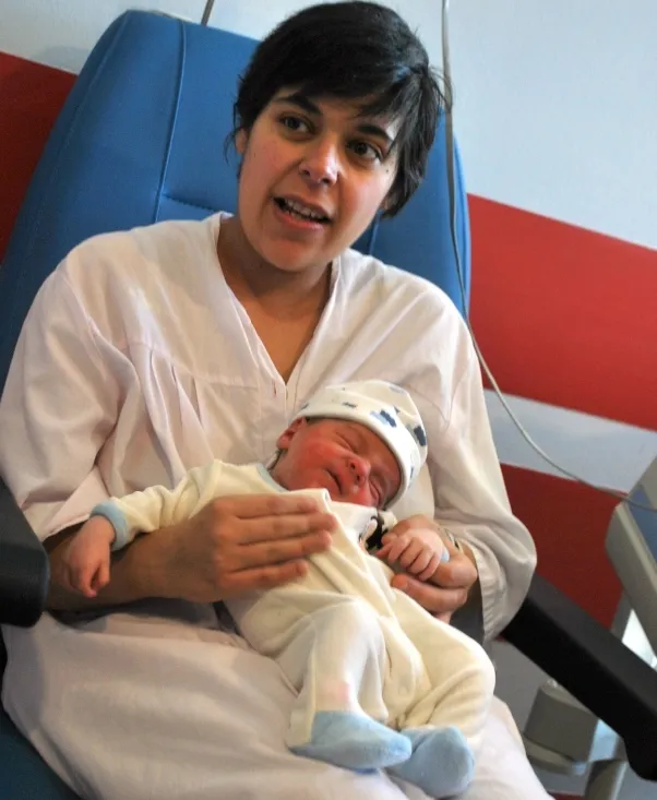Enzo, el primer soriano de 2017. /SN