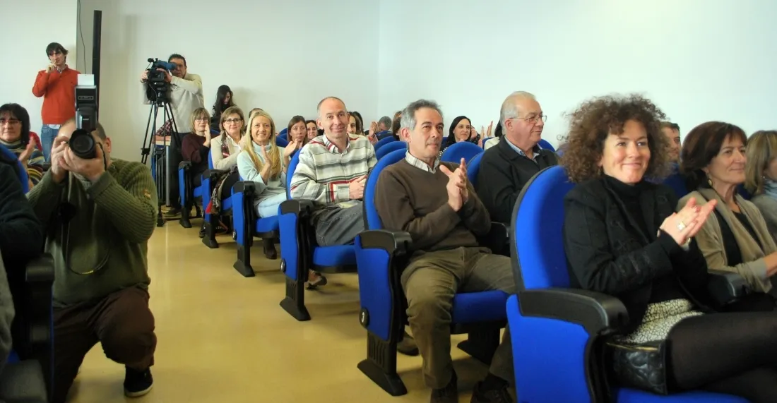 Un momento del acto de investidura en el Campus. /SN