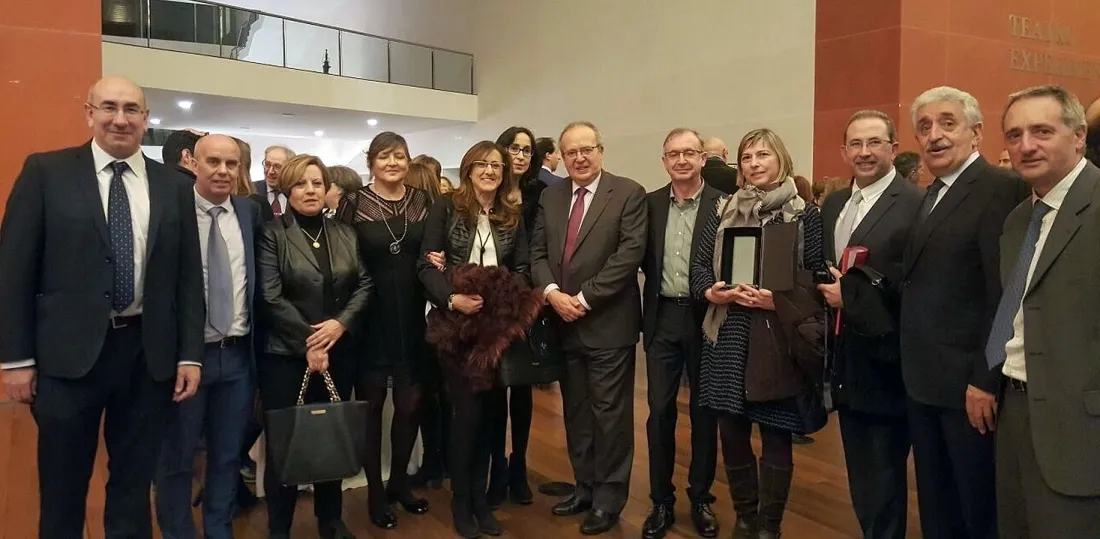 Premiados, nominados y representantes de la Gerencia. /Jta.