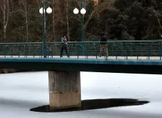 Una imagen del río este viernes./SN