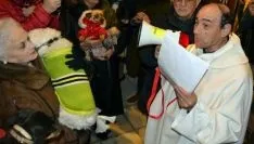 Imagen de la bendición este martes. /SN
