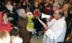 Imagen de la bendición este martes. /SN