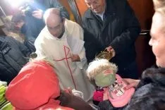Imagen de la bendición este martes. /SN