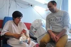 Enzo, el primer soriano de 2017. /SN