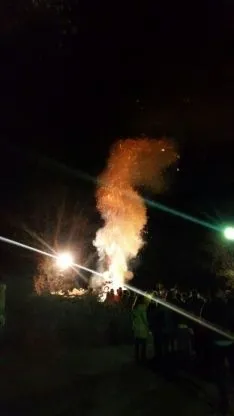 Imágenes de la fiesta de las luminarias/ AAVV BARRIO PEDRAJAS