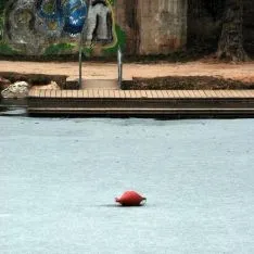 Una imagen del río este viernes./SN