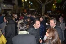 Champanada en Herradores para celebrar el nuevo año. /SN