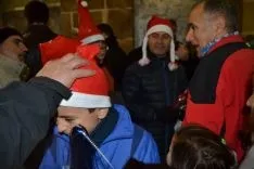 Champanada en Herradores para celebrar el nuevo año. /SN