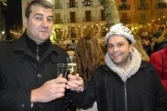 Champanada en Herradores para celebrar el nuevo año. /SN