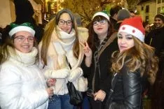 Champanada en Herradores para celebrar el nuevo año. /SN