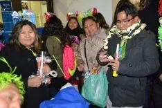 Champanada en Herradores para celebrar el nuevo año. /SN