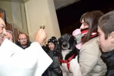 Imagen de la bendición este martes. /SN