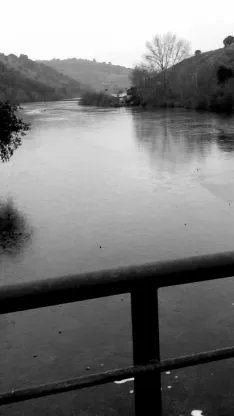 Imagen sobre el puente del Duero.