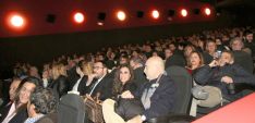 300 personas en el estreno del filme en Soria. /CCM
