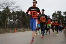 Triatlon de invierno celebrado en Vinuesa. / Triatlon C-L