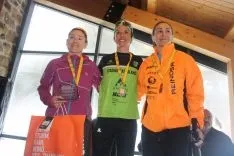 Triatlon de invierno celebrado en Vinuesa. / Triatlon C-L