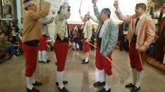 Imágenes de las danzas de paloteo/ SN