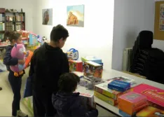 Entrega de juguetes/ SN