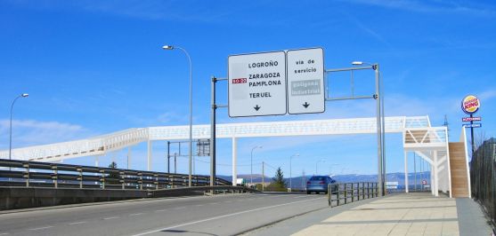 Proyecto de la pasarela elaborado por el Ayuntamiento de Golmayo.
