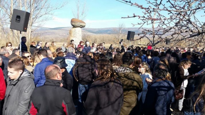 El encuentro en el paraje de Canto gordo. /SN