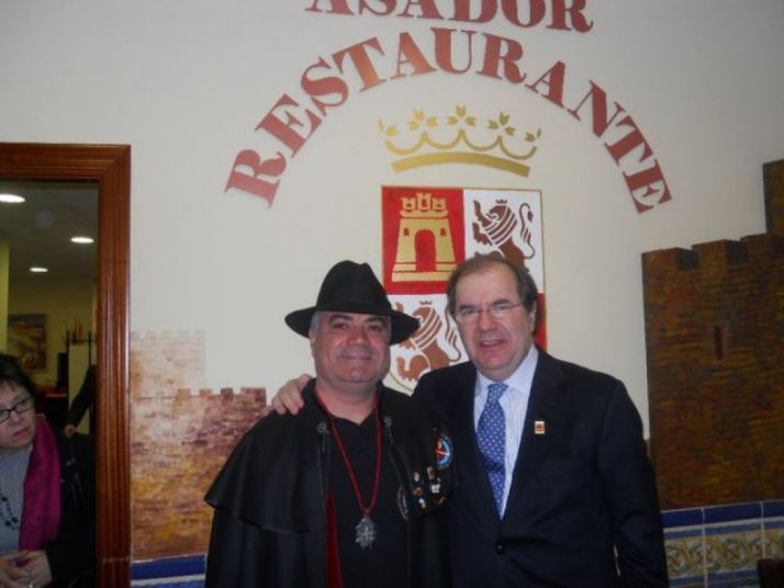 Herrera en la Casa de León en Sevilla.