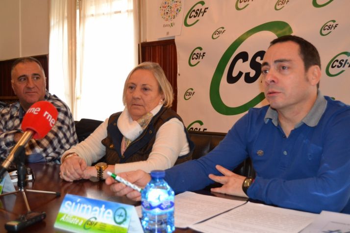 Raúl Castrillo, Reyes Martínez y Juan Carlos Prieto. /SN