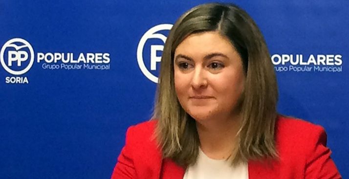 Eva García, concejal del PP municipal.