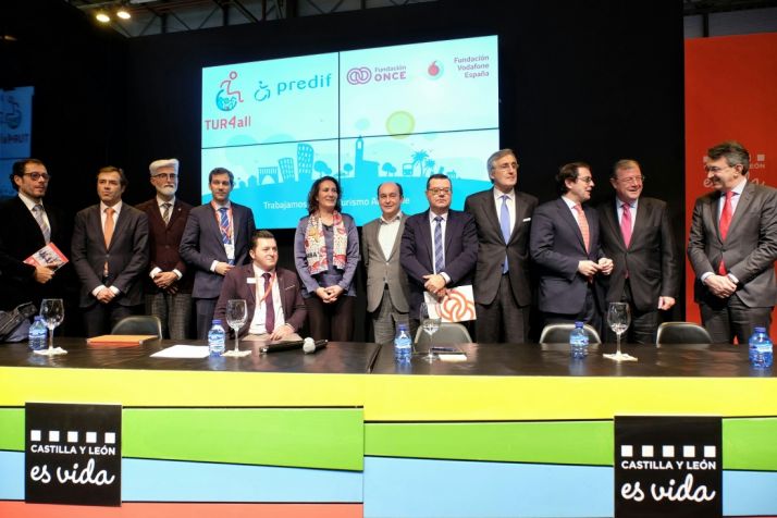 Imagen de la presentación en Fitur/ JCyL