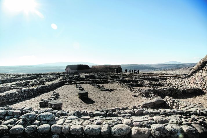 Imagen del yacimiento de Numancia en la localidad de Garray/ DAVID ALMAJANO