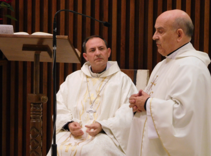 Monseñores Abilio y Vicente. /Diócesis