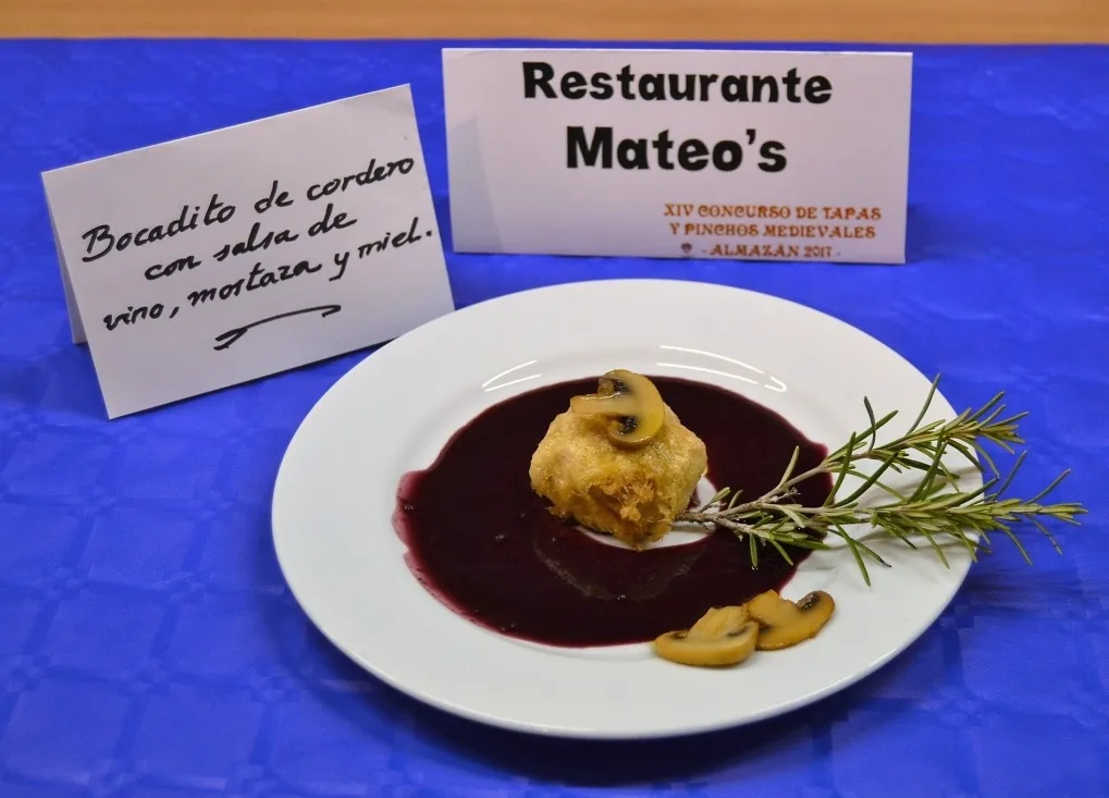 Tapas del concurso de Tapas y Pinchos Medievales de Almazán