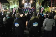 Inauguración de la prueba este martes. /SN