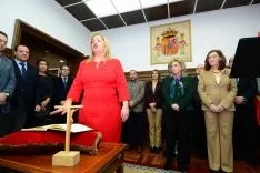 Imangen de la toma de posesión. /Subdelg.