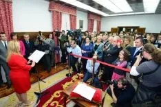 Imangen de la toma de posesión. /Subdelg.