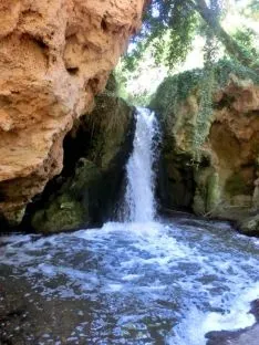 Imagen del río Val aguas abajo de la EDAR. /ASDEN