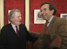 Íñigo Méndez de Vigo con Amalio de Marichalar.