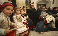 Imagen de la jornada festiva este jueves en San Leonardo. /SN