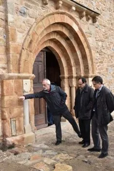 Una imagen de la inaguración del templo tras las obras. /Jta.