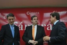 Imagen del encuentro este jueves en la Cámara. /SN