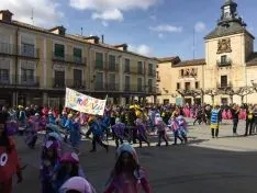 La plaza Mayor este mediodía.