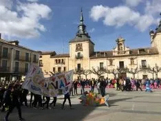 La plaza Mayor este mediodía.