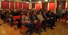 Una imagen de la presentación en la noche de este jueves. /SN
