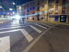 Imagen tras la explosión. SN