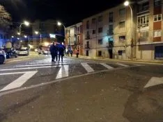 Imagen tras la explosión. SN