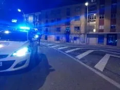 Imagen tras la explosión. SN