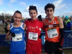 Hugo de Miguel, en el Regional de cross.