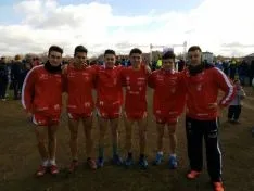 El Numantino, oro en el cross junior. 