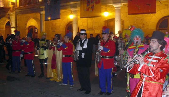 Imagen del carnaval en El Burgo. /ABO
