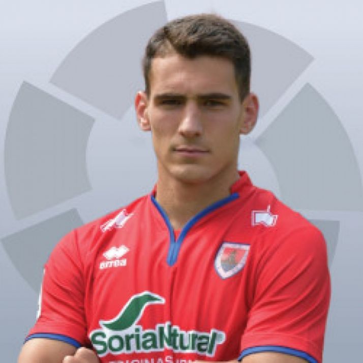 El defensa oscense Dani Calvo./LFP